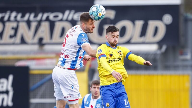 Heerenveen tied at Leeuwarden – Later: Utrecht-PSV and Ajax-Sparta