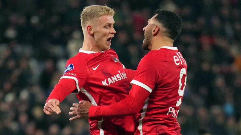 AZ picks up win against bottom-placed Cambuur after unnecessarily nervous closing stages
