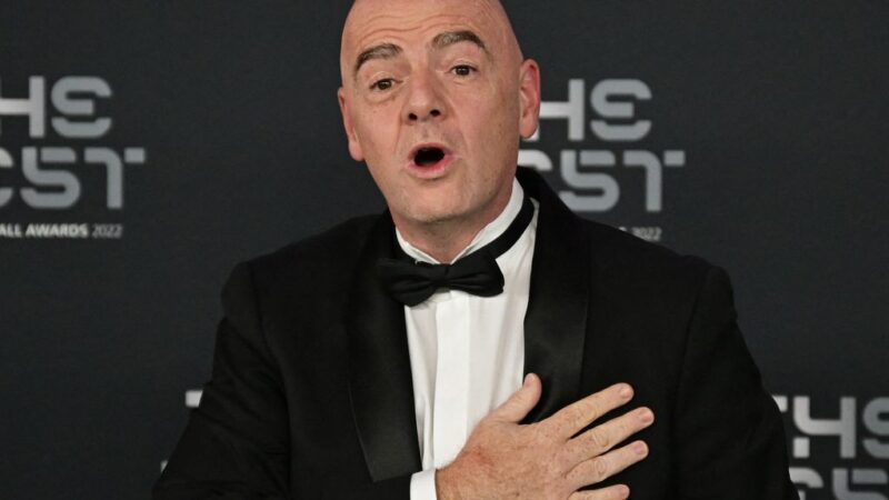 FIFA boss Infantino re-elected in vote that is not a vote: ‘I love you’
