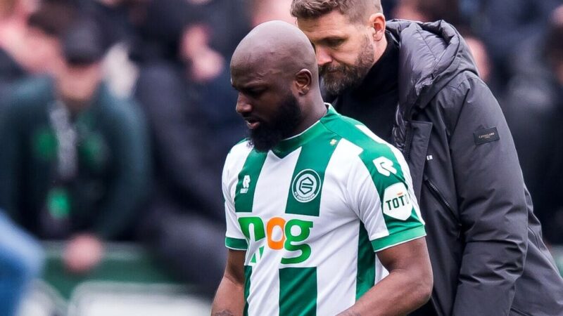 FC Groningen takes bad turn again, Willems gets hit by own fan