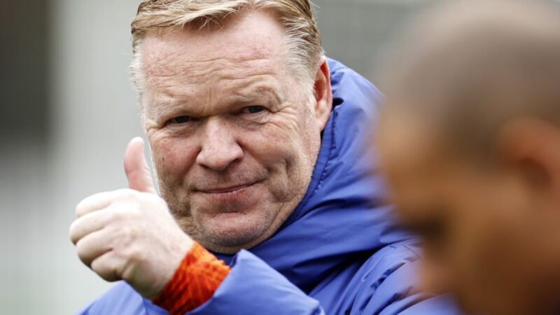 Birthday boy Koeman (60) sees Veerman join training Oranje