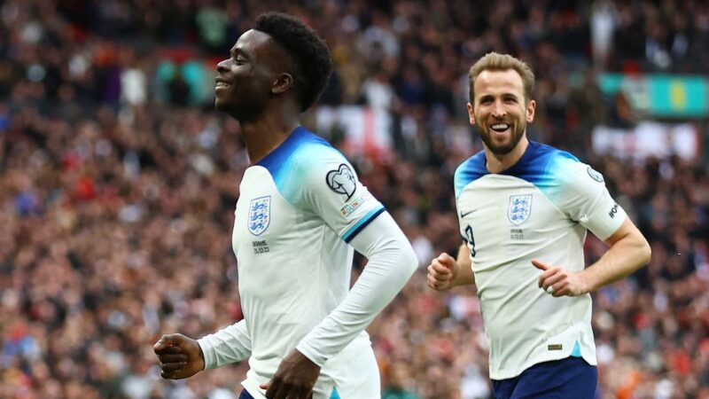 Elusive Saka helps England past Ukraine, first win Italy