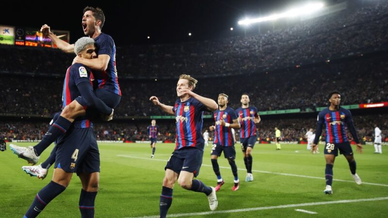 Barcelona wins El Clásico and widens gap with Real, also sees Cruijff’s widow