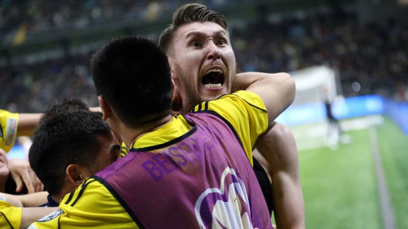 Kazakh quarter nails Denmark in spectacular EC qualifier