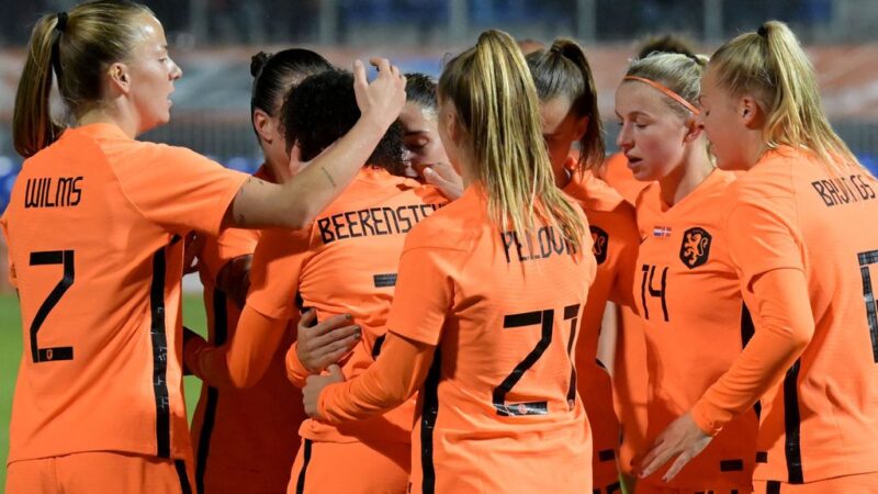 Orange women practice against European Championship finalist Germany ahead of World Cup