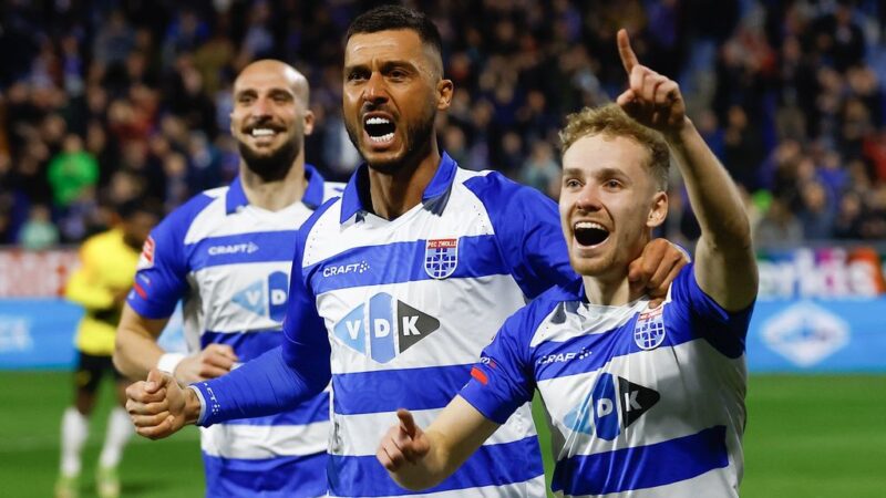 PEC Zwolle and Heracles Almelo another step closer to promotion to premier league