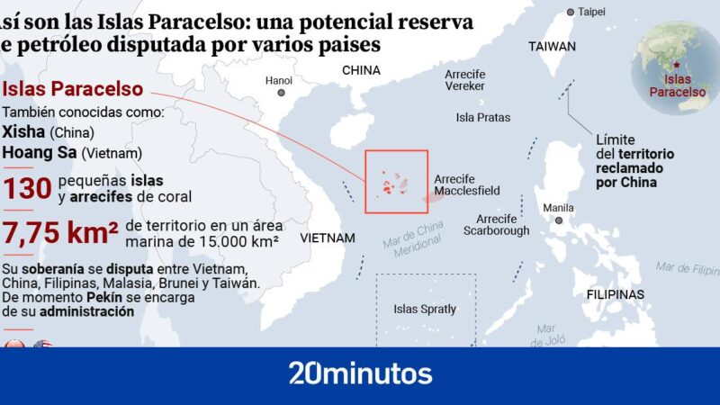 Paracelso, las islas en disputa que enfrentan a China, EE UU y Vietnam… y por las que Ken Follet imaginó el inicio de una guerra nuclear