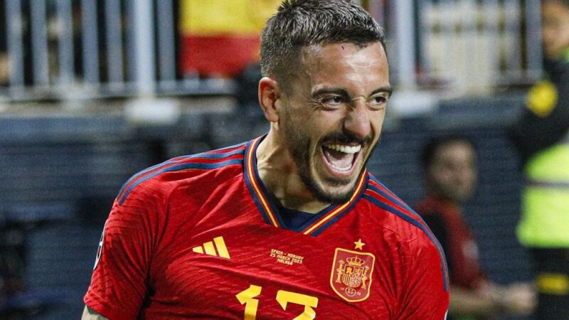 Debut at 32 and score two goals right away for Spain, Joselu does it