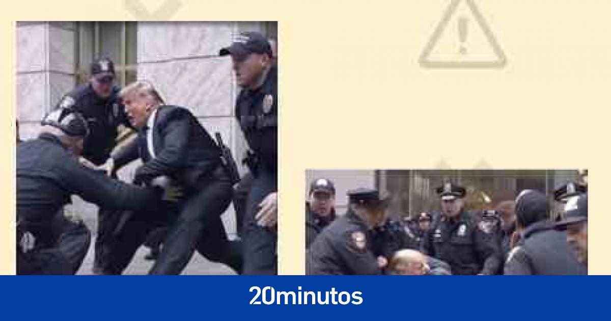 The photos of Donald Trump being arrested that aren’t real and have been created with artificial intelligence