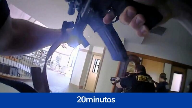 así abatieron los agentes a la tiradora