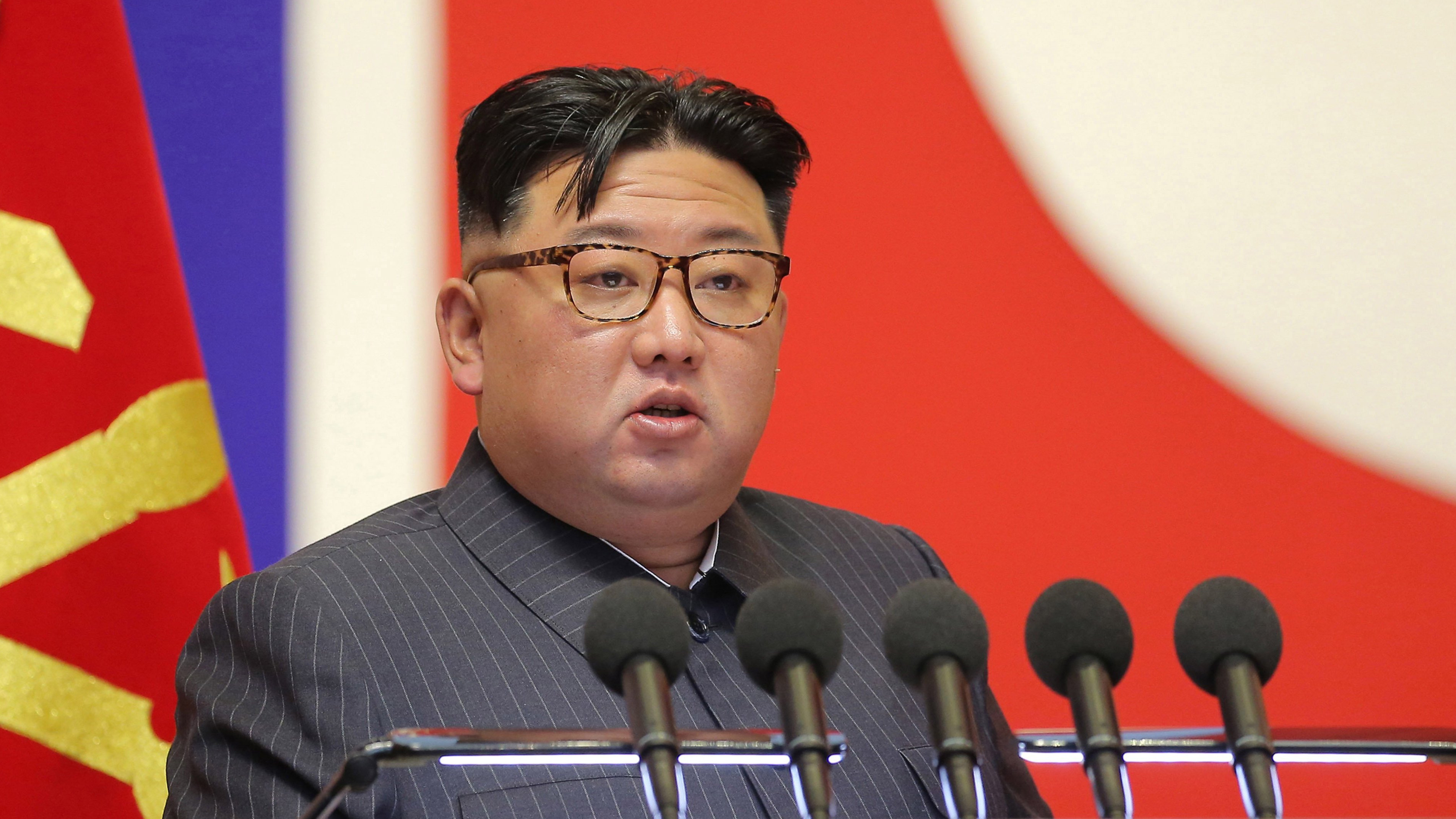 North Korean leader Kim Jong-un in Pyongyang, September 6, 2022.