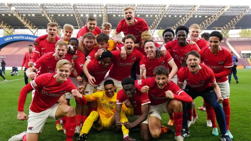 AZ youth team strongest in Europe after fine 5-0 win in Youth League final