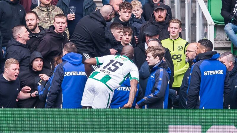 Fan who punched Groningen player Willems 21 years not welcome at Euroborg