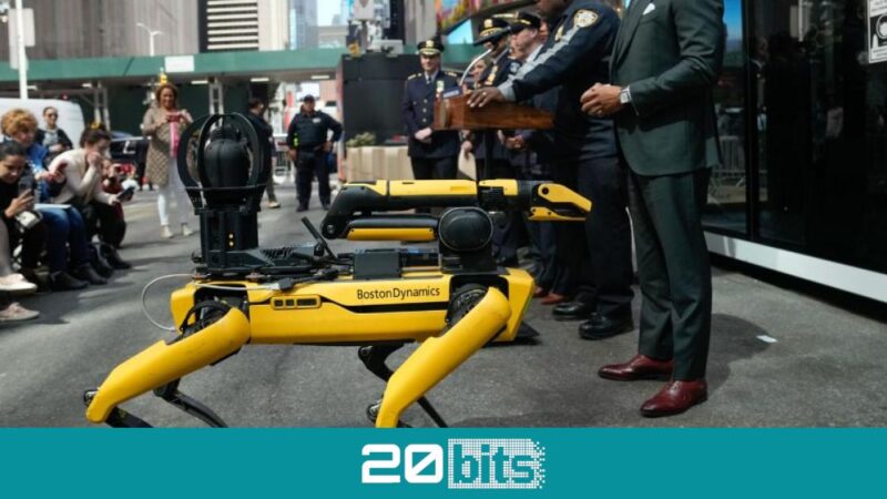 La policía de Nueva York ficha (de nuevo) al perro robot de Boston Dynamics para patrullar Times Square