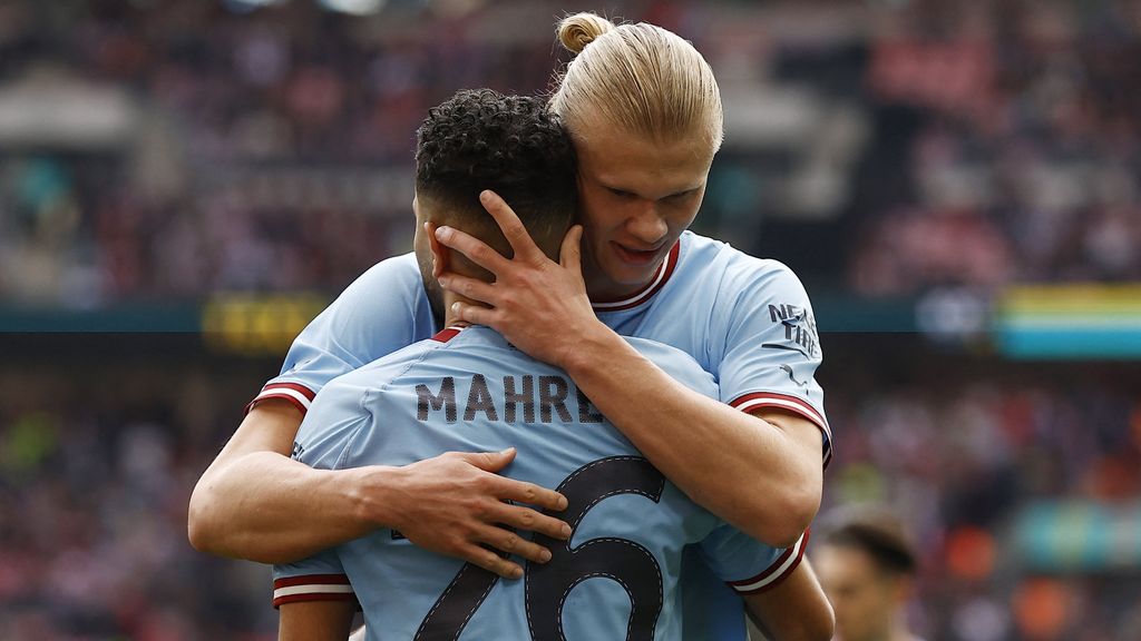 Mahrez shoots City to FA Cup final; Liverpool wins spectacle