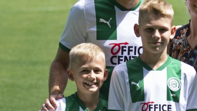 Robben’s sons follow in father’s footsteps and go to FC Groningen