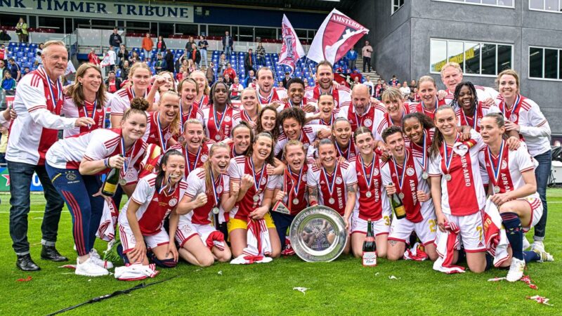 Ajax women clinch national title for first time since 2018