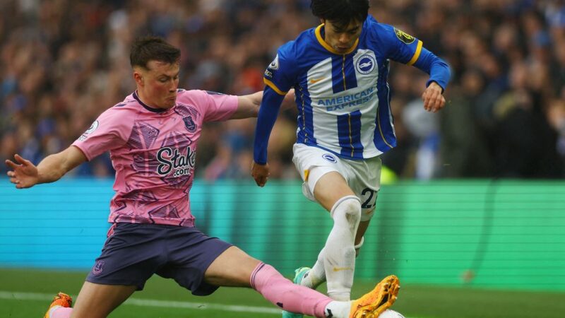 Brighton lose thickly to relegation candidate Everton in fight for European ticket