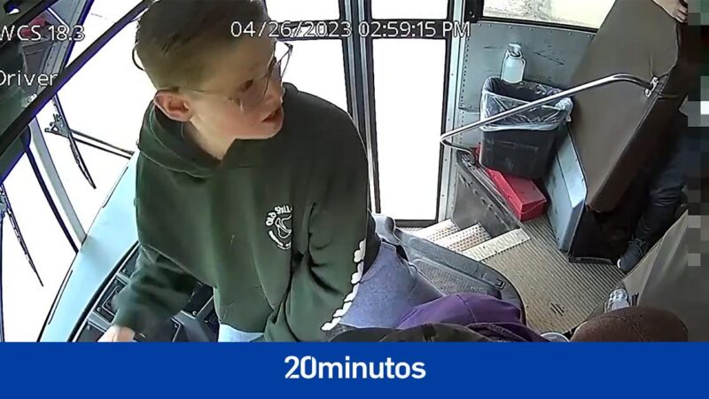 Child saves classmates’ lives by taking over school bus after driver faints