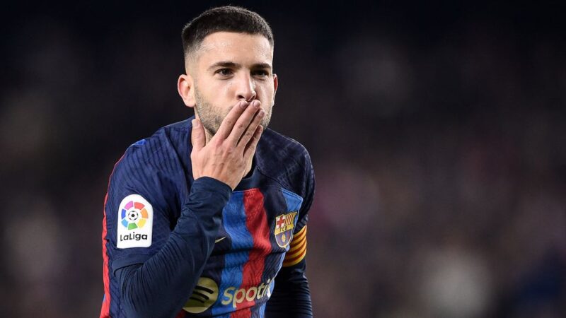 Jordi Alba (34) follows Busquets and also says goodbye at FC Barcelona