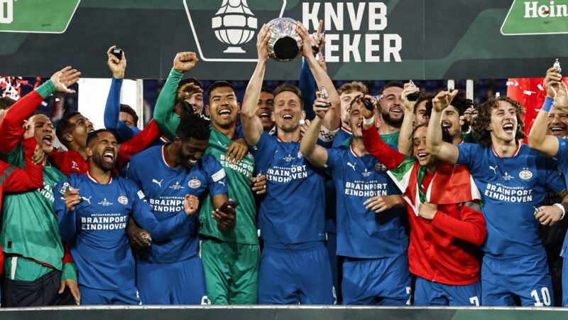 PSV wins after penalty kicks over Ajax in cup final full of irritations and riots