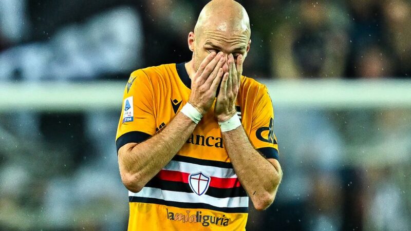 Sampdoria with Nuytinck and Lammers relegated from Serie A in turbulent season