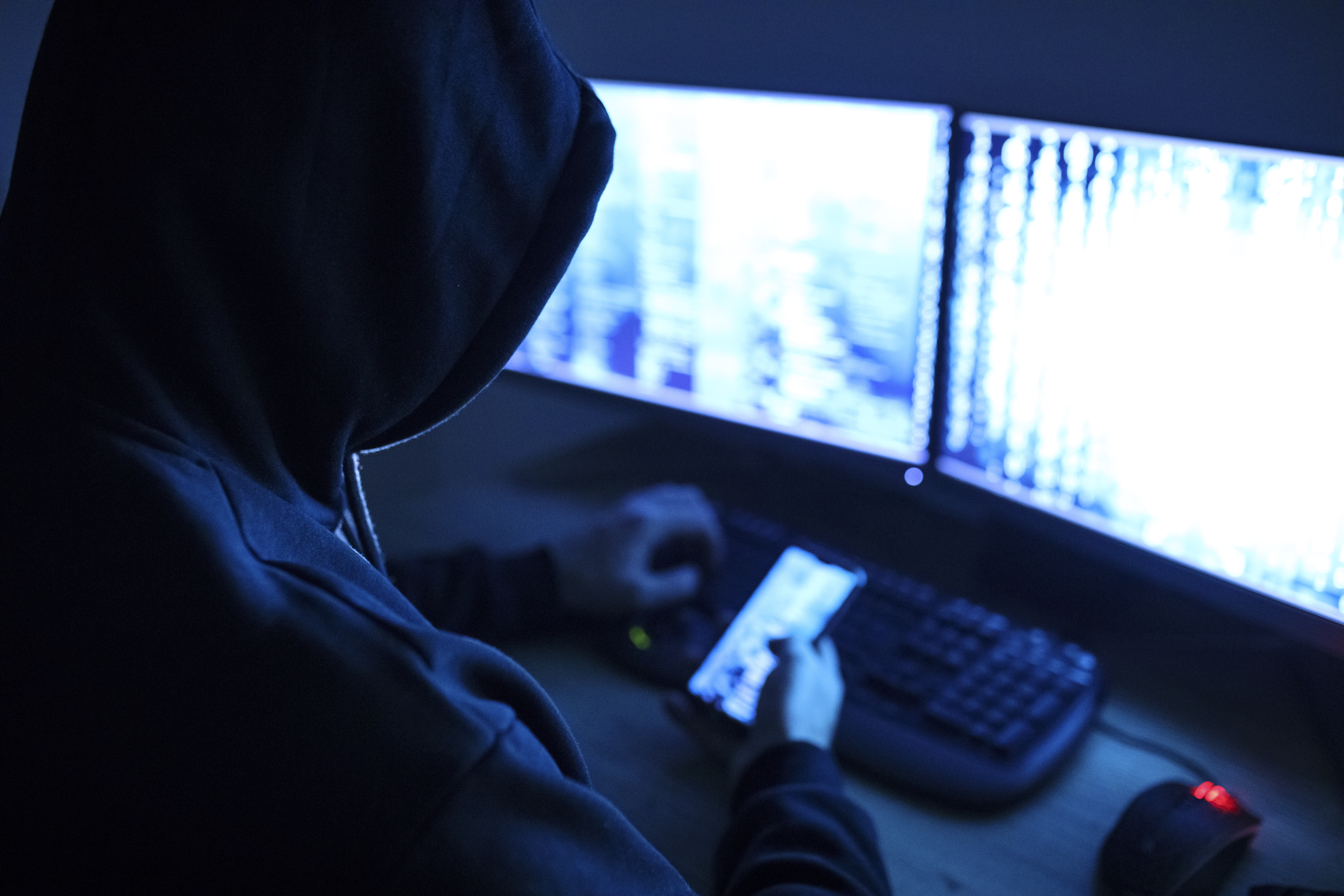 A cybercriminal