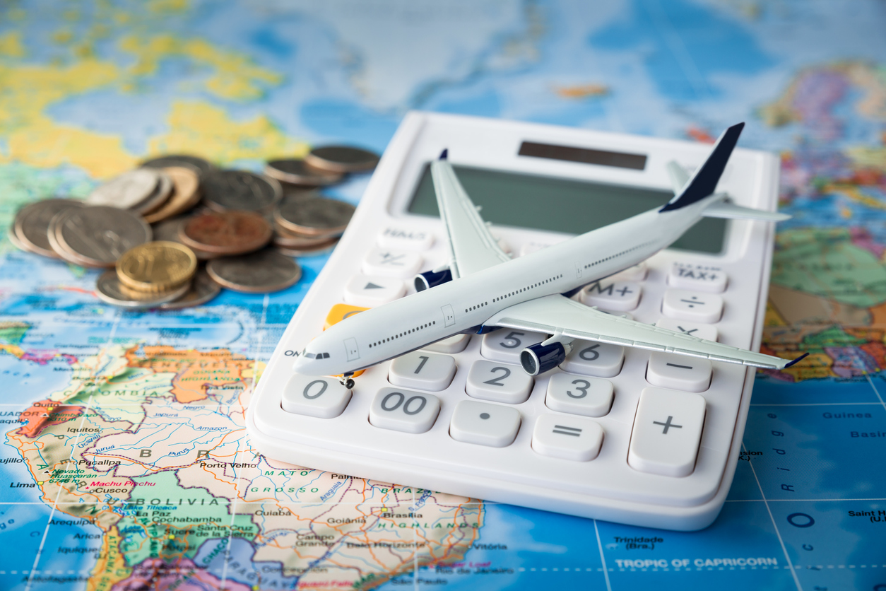 Increase in flight prices.
